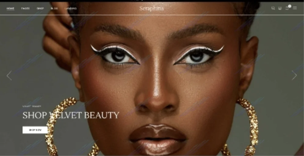 Seraphina - Beauty and Cosmetics Shop WordPress Theme