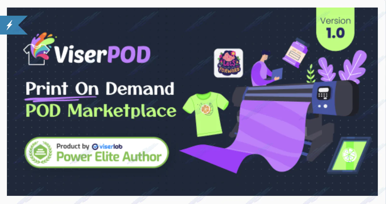 ViserPOD - Print On Demand POD Marketplace